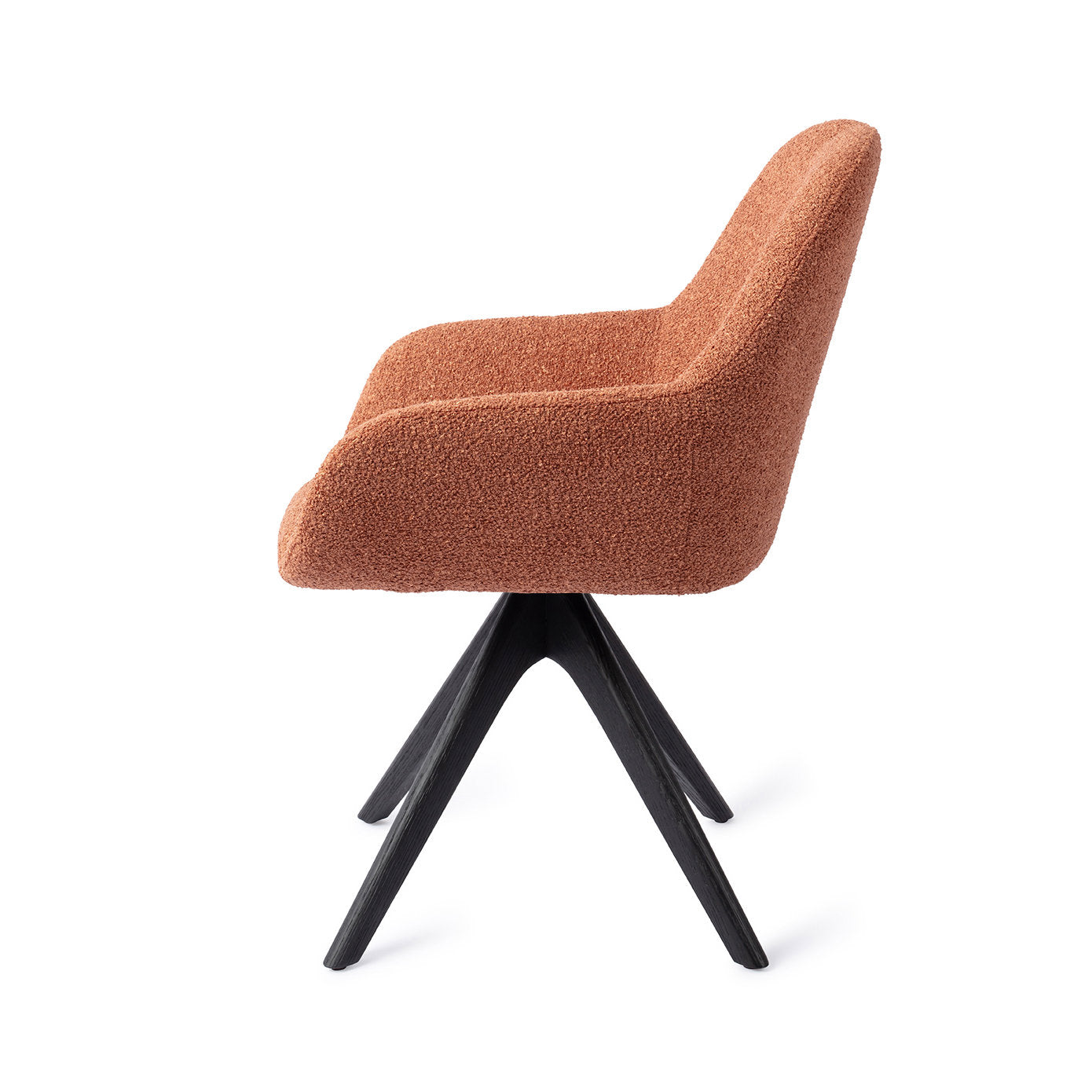 Jesper Home Kushi Amber Autumn Eetkamerstoel - Revolve Oak Black - KwaliteitWonen.nl