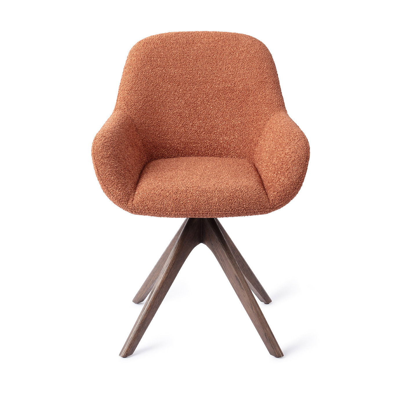 Jesper Home Kushi Amber Autumn Eetkamerstoel - Revolve Oak Walnut - KwaliteitWonen.nl