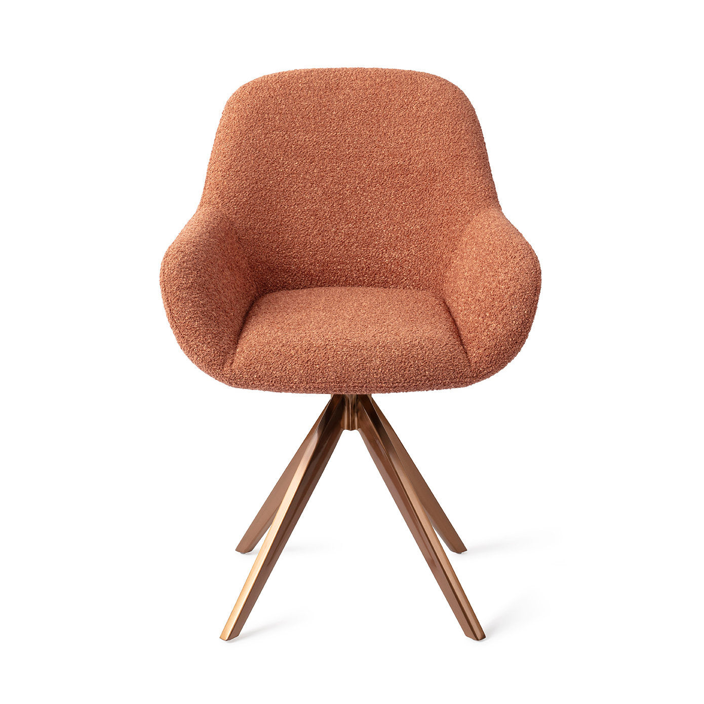 Jesper Home Kushi Amber Autumn Eetkamerstoel - Turn Rose - KwaliteitWonen.nl