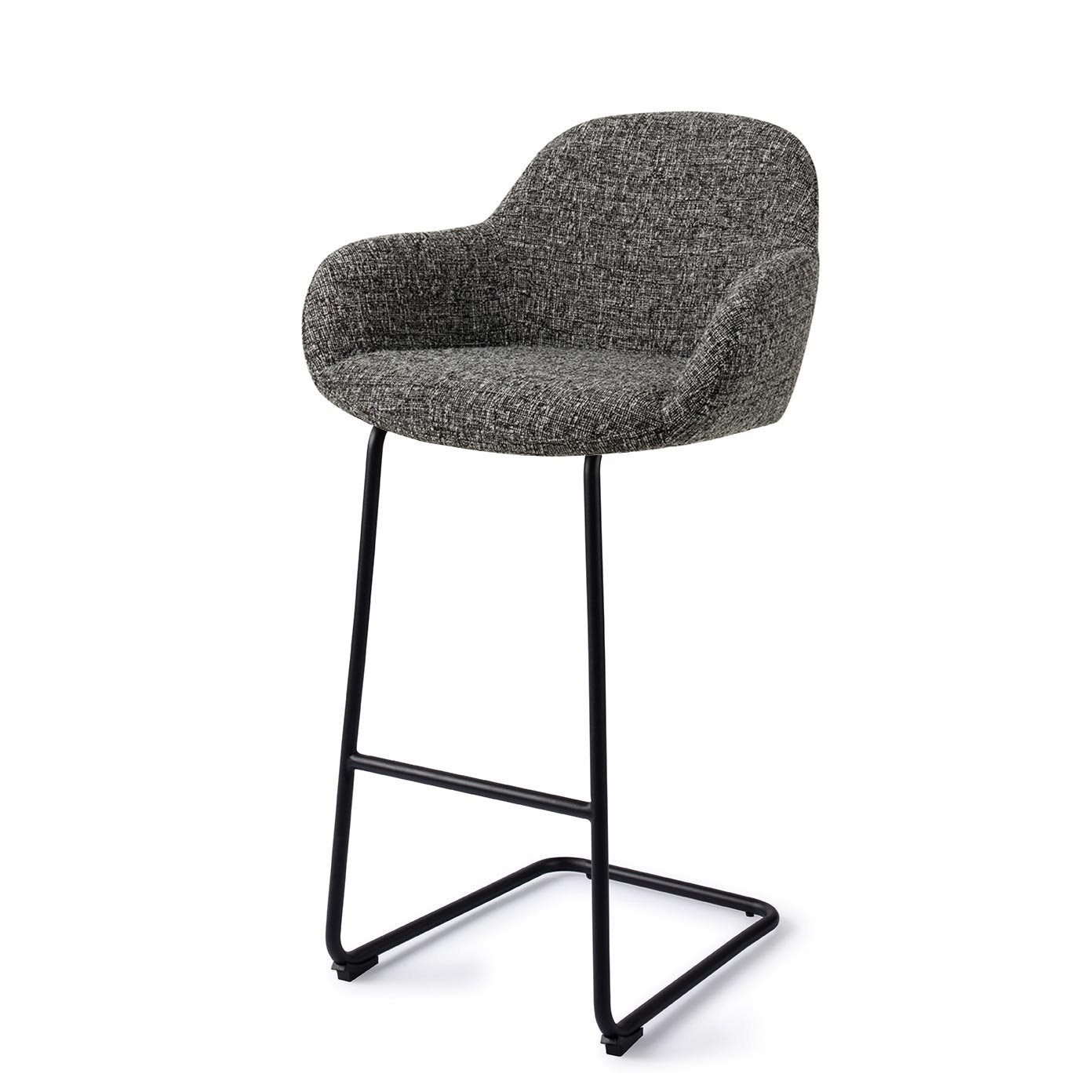 Jesper Home Kushi Skyfall Barkruk - Arch Black (H) - KwaliteitWonen.nl