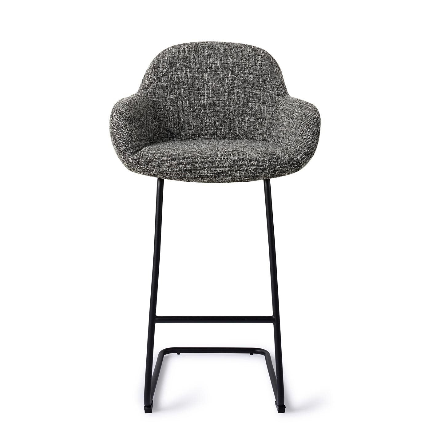 Jesper Home Kushi Skyfall Barkruk - Arch Black (H) - KwaliteitWonen.nl