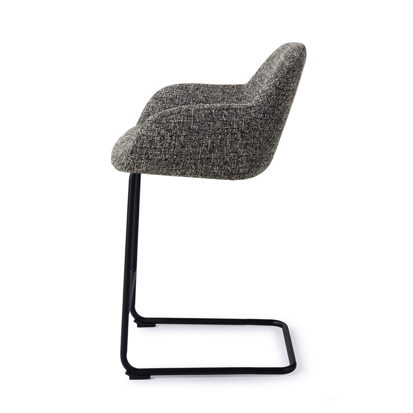 Jesper Home Kushi Skyfall Barkruk - Arch Black (L) - KwaliteitWonen.nl