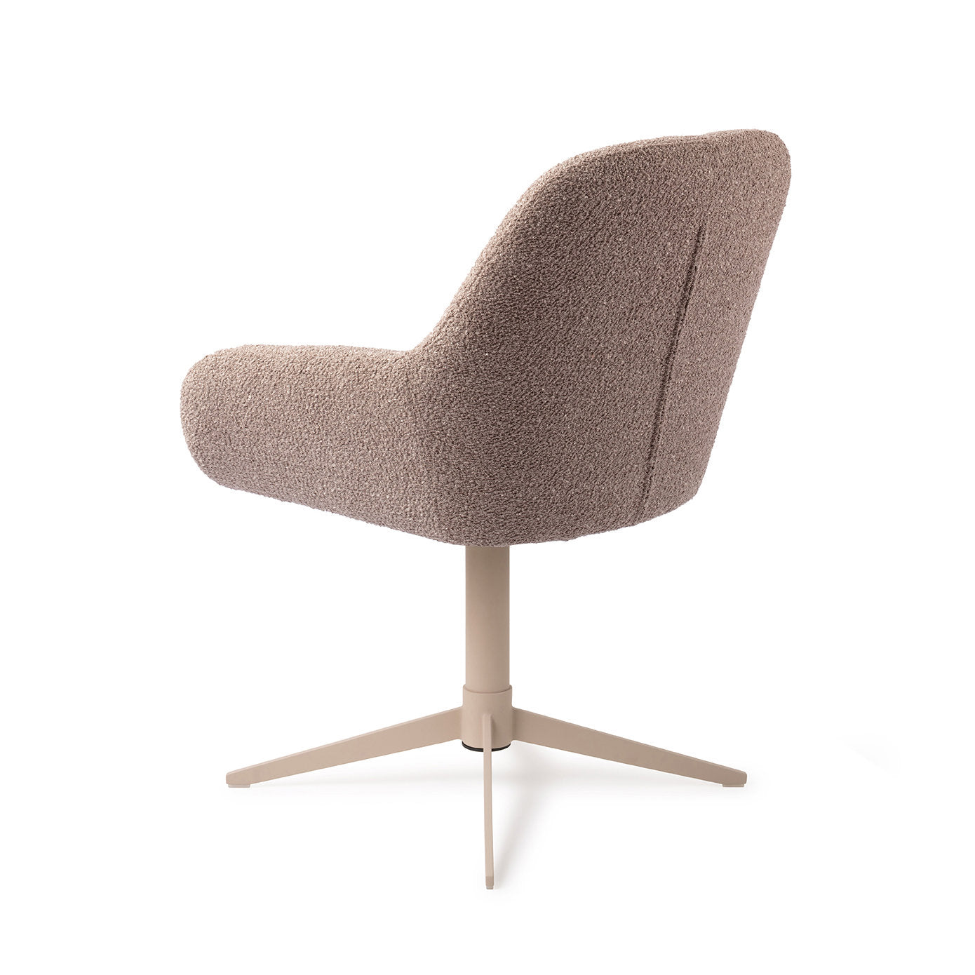 Jesper Home Kushi Stone Haze Eetkamerstoel - Quad Beige - KwaliteitWonen.nl