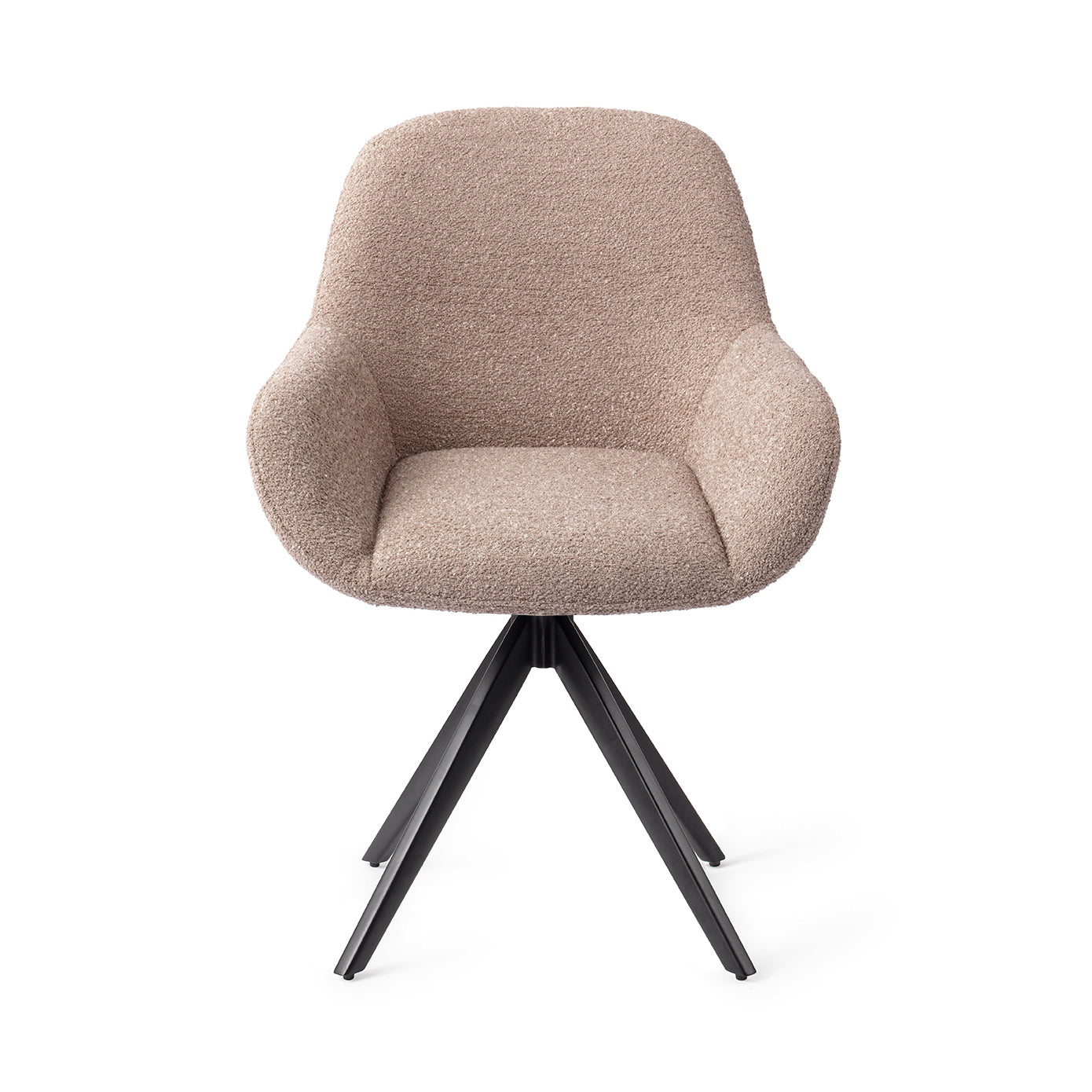 Jesper Home Kushi Stone Haze Eetkamerstoel - Turn Black - KwaliteitWonen.nl