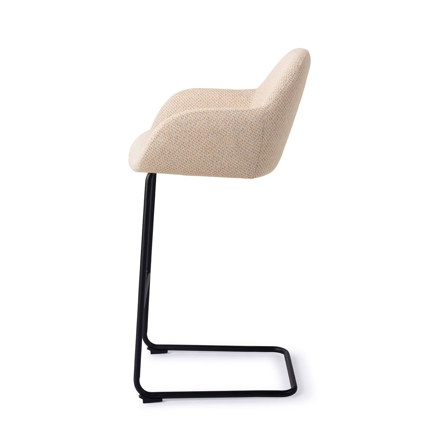 Jesper Home Kushi Trouty Tinge Barkruk - Arch Black (H) - KwaliteitWonen.nl