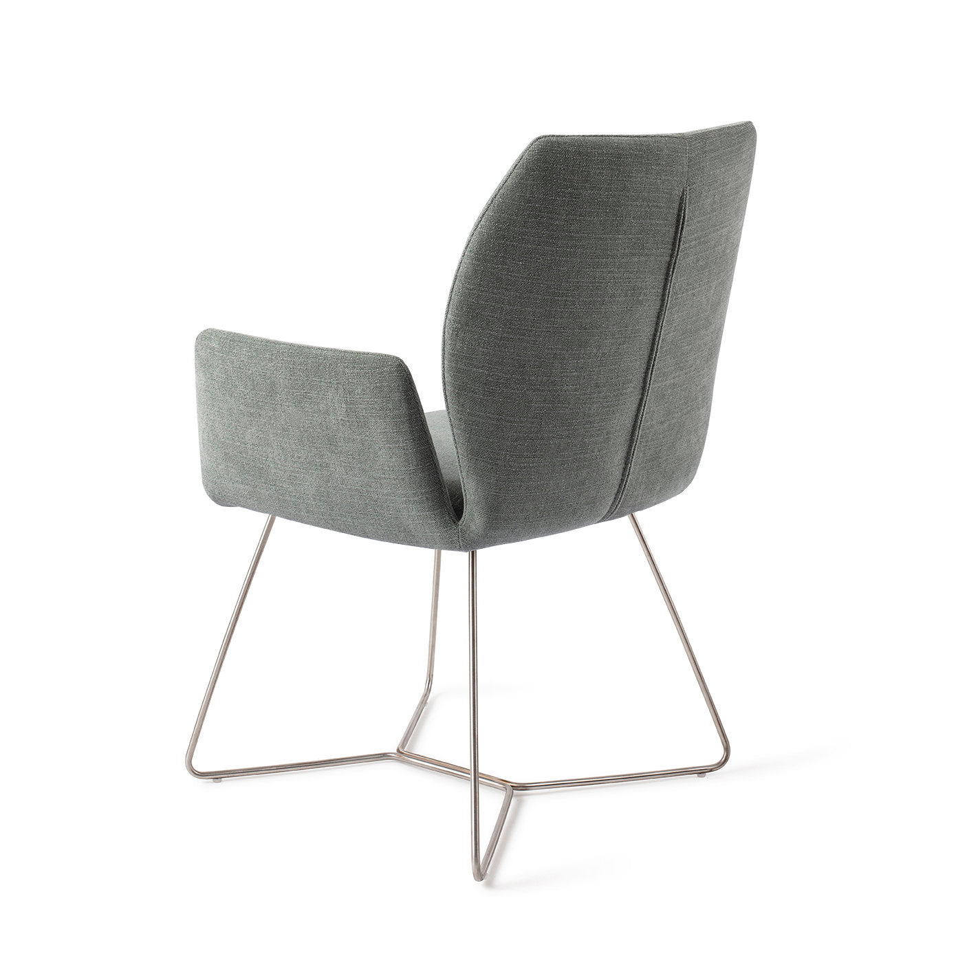 Jesper Home Misaki Breezy Blue Eetkamerstoel - Beehive Steel - KwaliteitWonen.nl