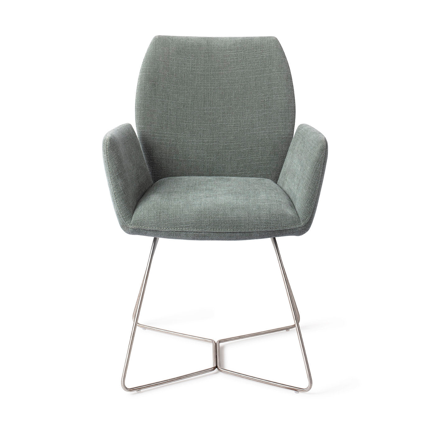Jesper Home Misaki Breezy Blue Eetkamerstoel - Beehive Steel - KwaliteitWonen.nl