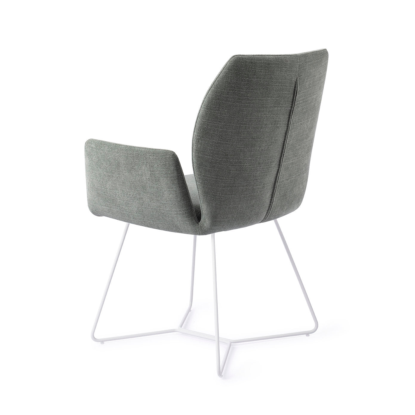 Jesper Home Misaki Breezy Blue Eetkamerstoel - Beehive White - KwaliteitWonen.nl