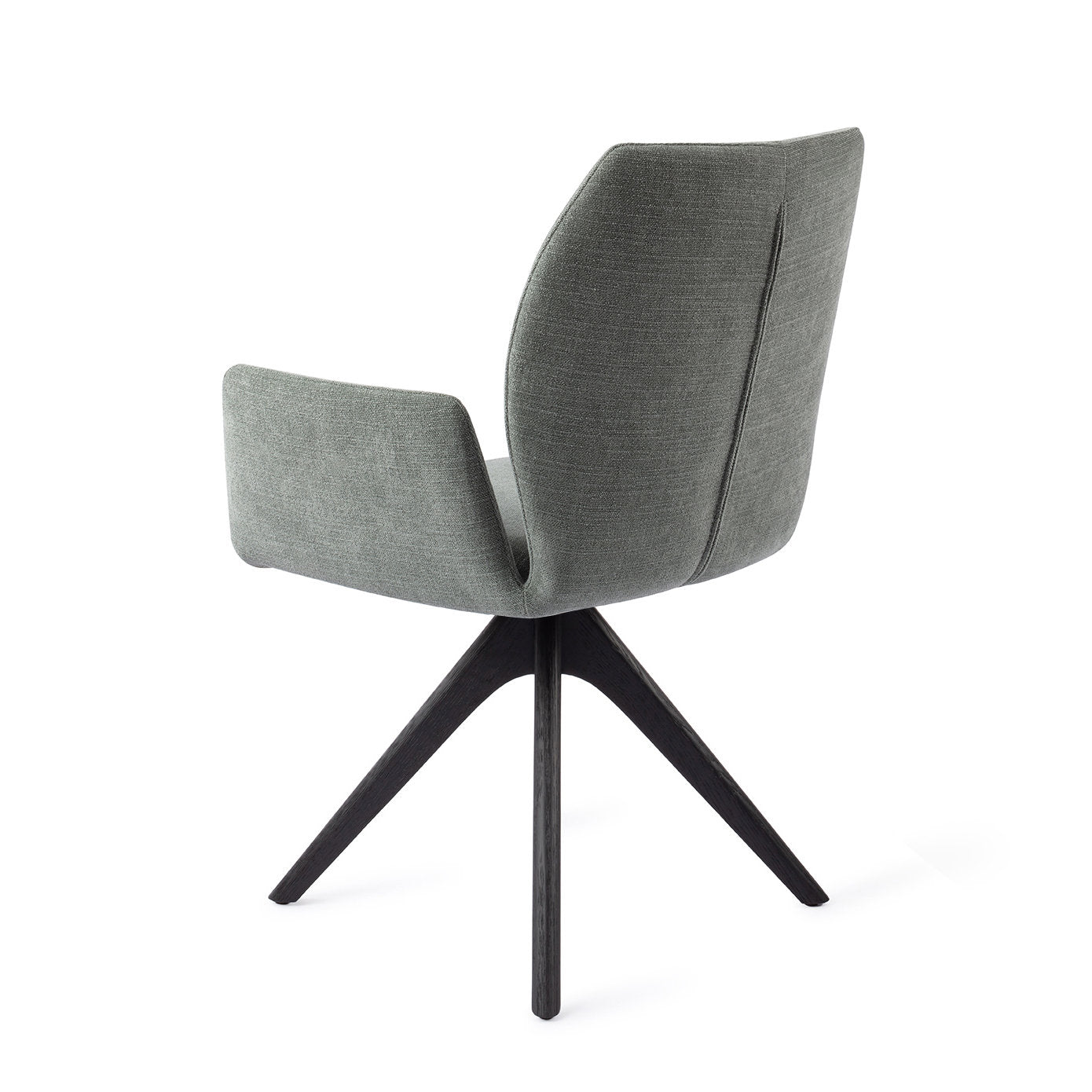 Jesper Home Misaki Breezy Blue Eetkamerstoel - Revolve Oak Black - KwaliteitWonen.nl