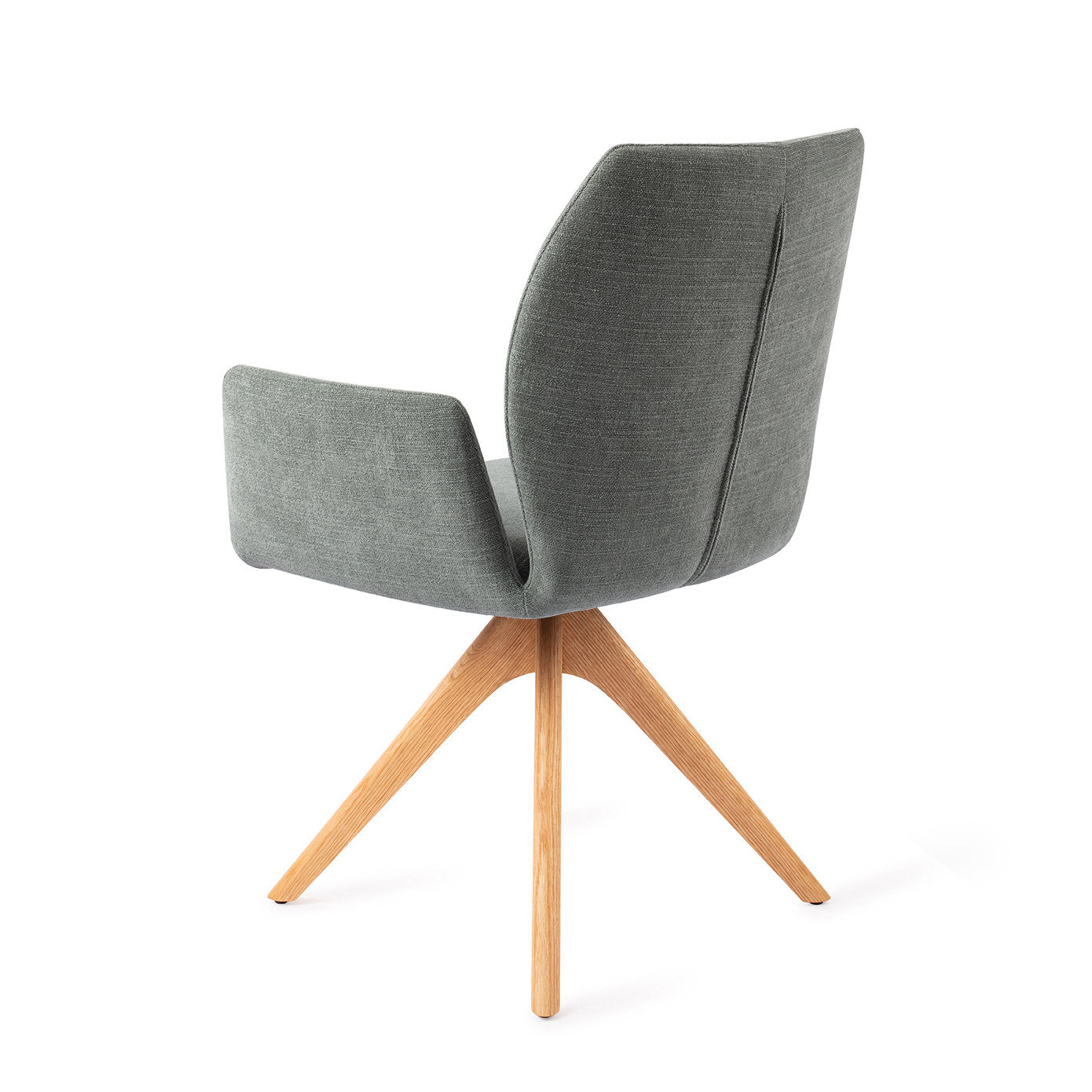 Jesper Home Misaki Breezy Blue Eetkamerstoel - Revolve Oak Natural - KwaliteitWonen.nl