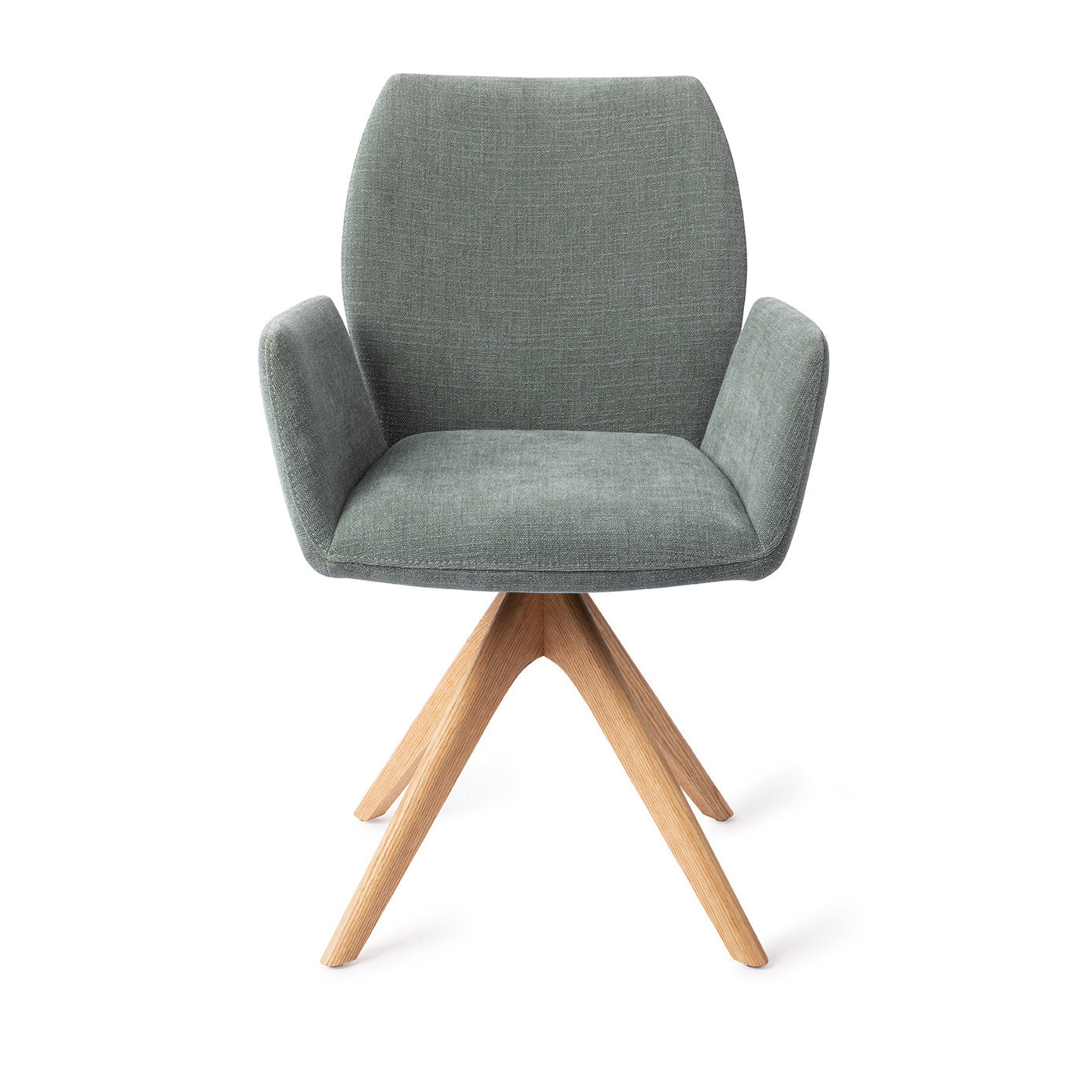 Jesper Home Misaki Breezy Blue Eetkamerstoel - Revolve Oak Natural - KwaliteitWonen.nl