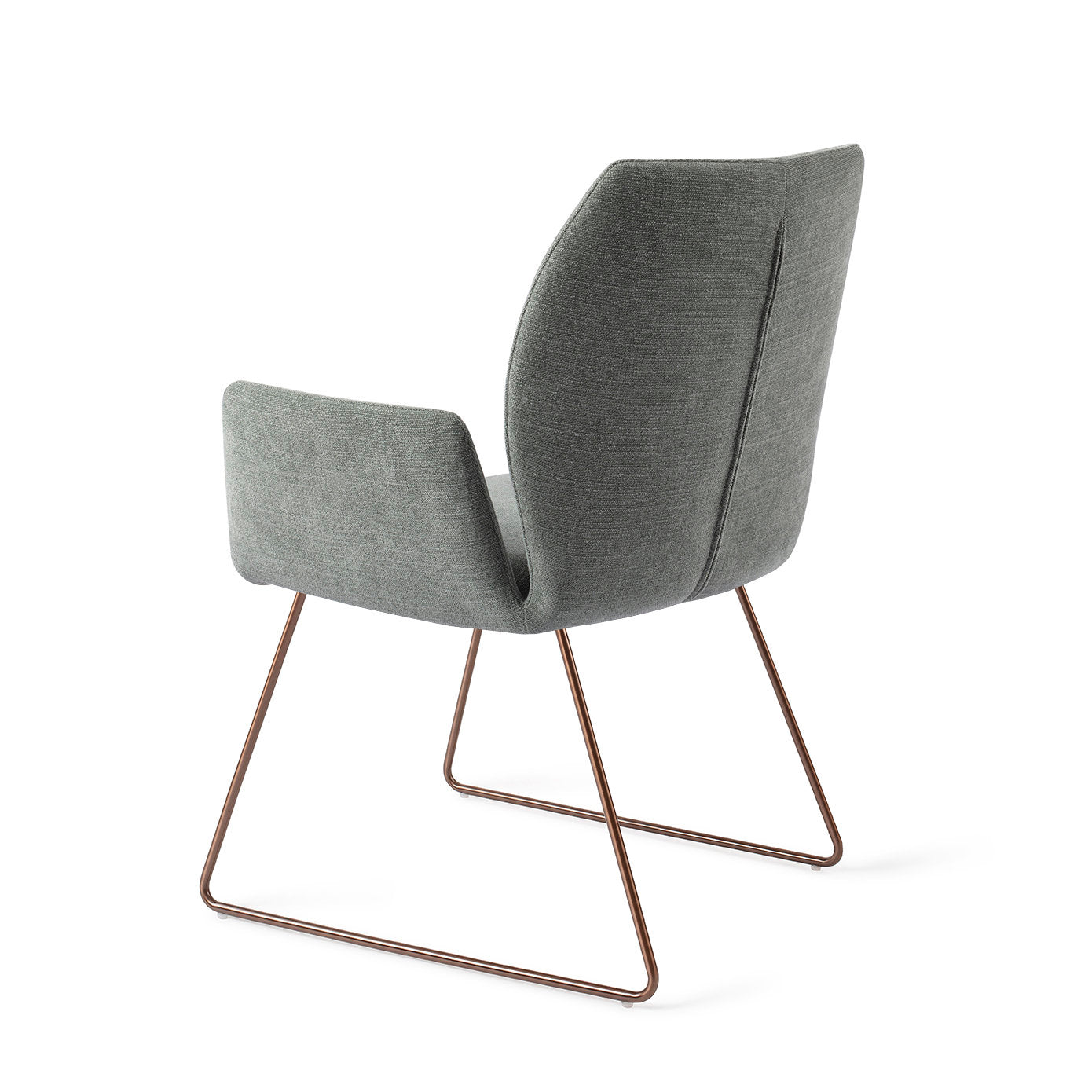 Jesper Home Misaki Breezy Blue Eetkamerstoel - Slide Rose - KwaliteitWonen.nl