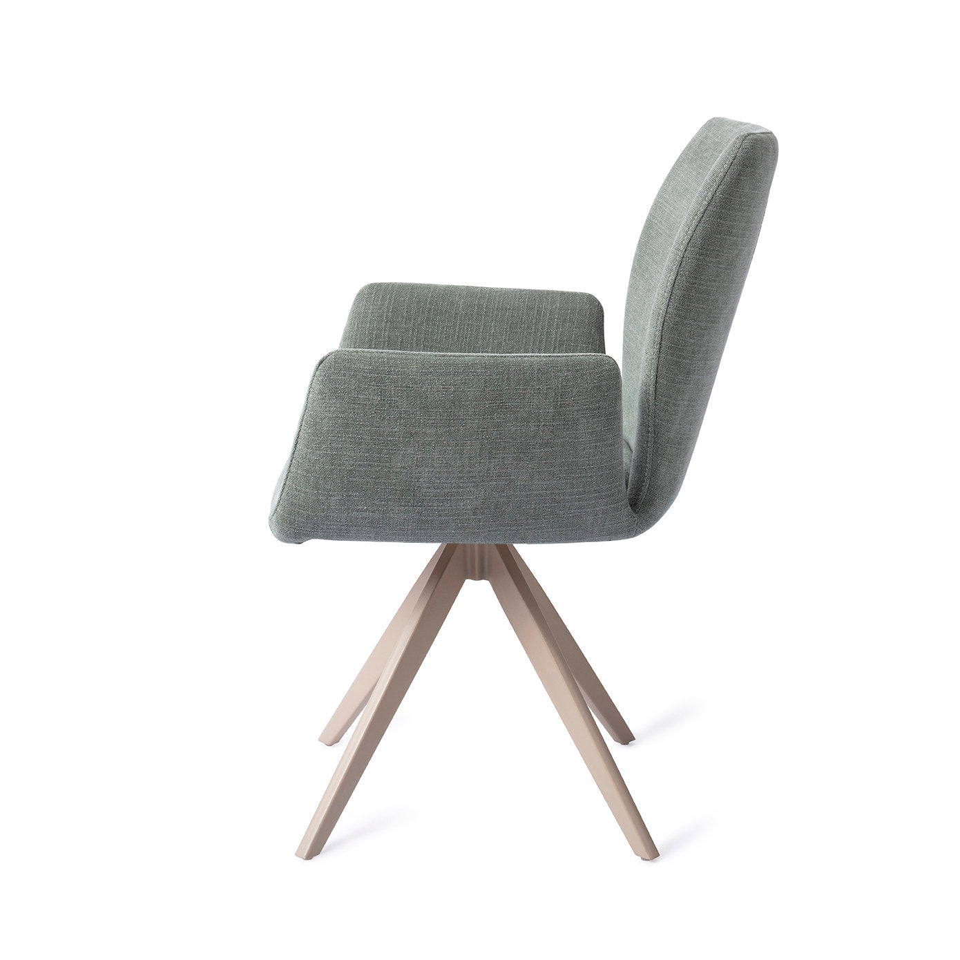 Jesper Home Misaki Breezy Blue Eetkamerstoel - Turn Beige - KwaliteitWonen.nl