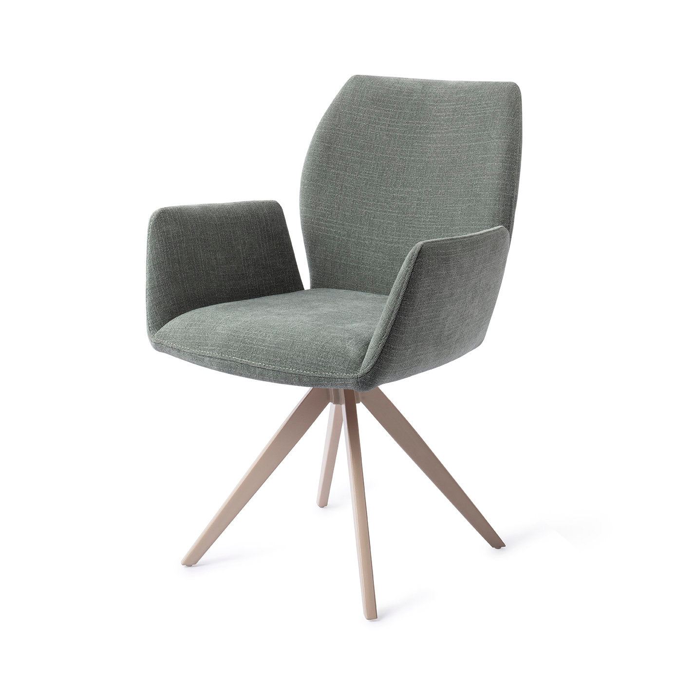 Jesper Home Misaki Breezy Blue Eetkamerstoel - Turn Beige - KwaliteitWonen.nl
