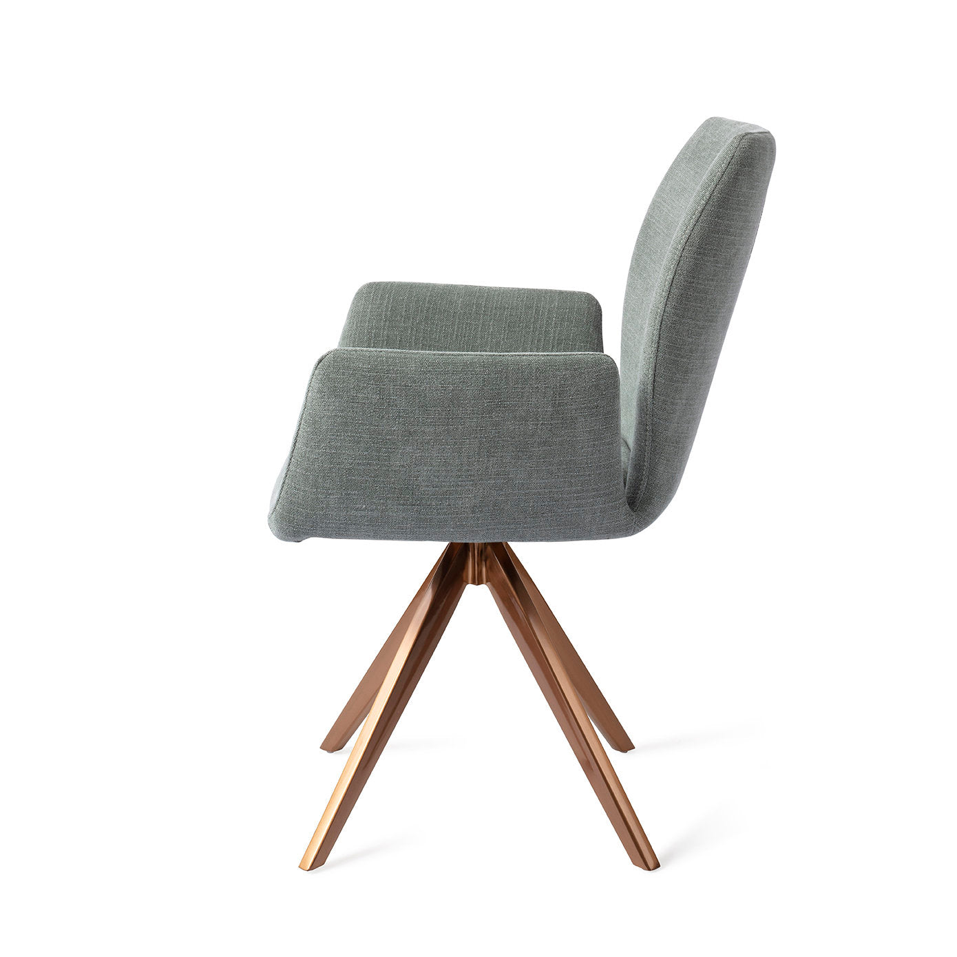 Jesper Home Misaki Breezy Blue Eetkamerstoel - Turn Rose - KwaliteitWonen.nl