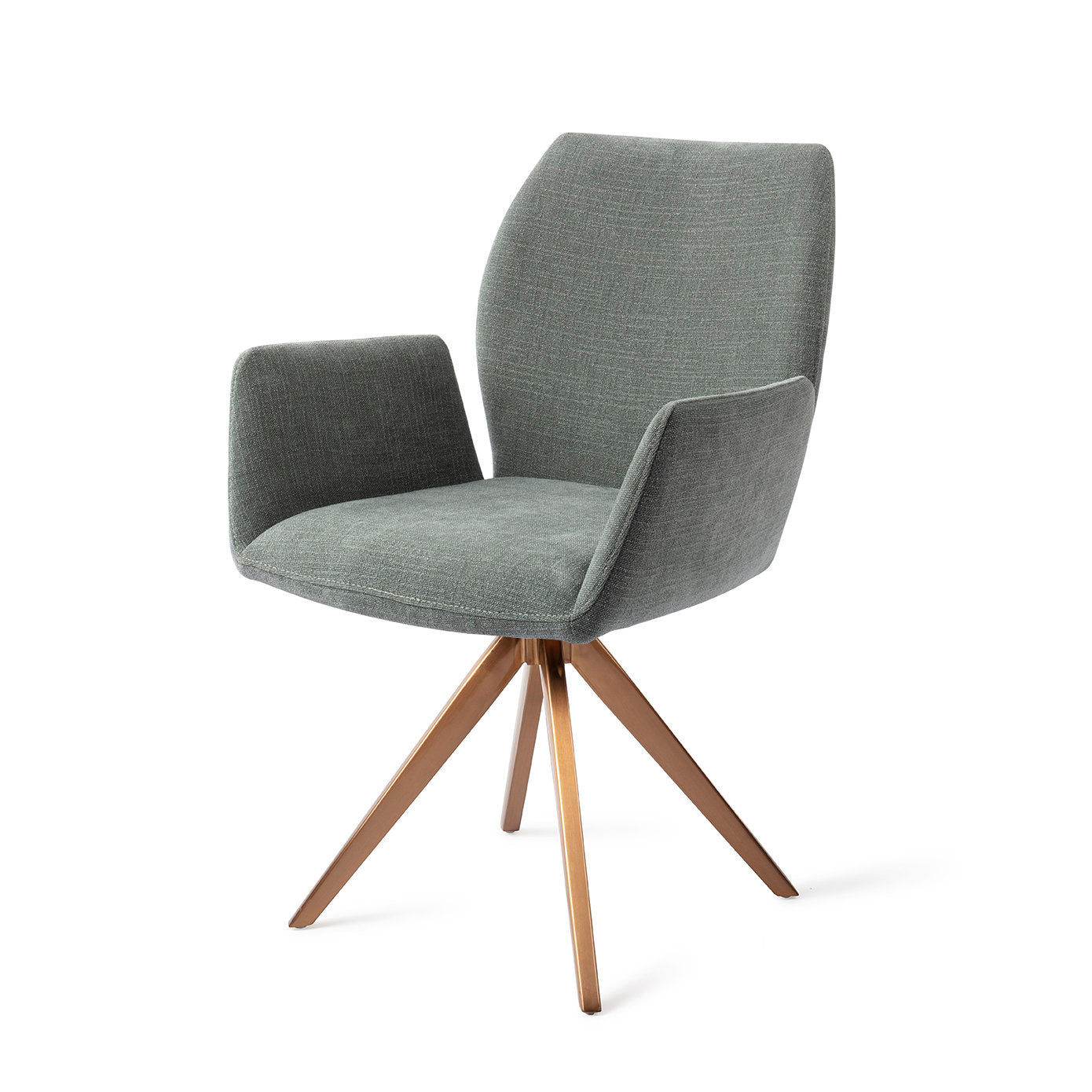 Jesper Home Misaki Breezy Blue Eetkamerstoel - Turn Rose - KwaliteitWonen.nl