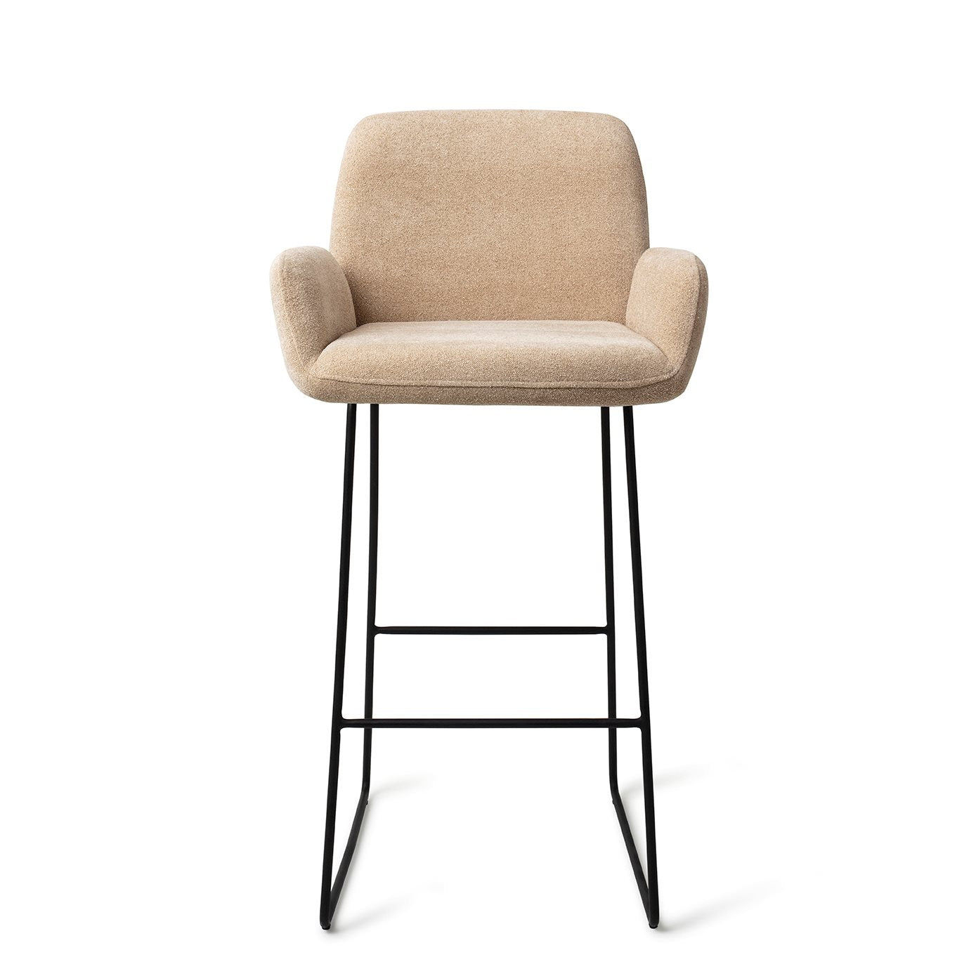 Jesper Home Misaki Funky Fudge Barkruk - Slide Black (H) - KwaliteitWonen.nl