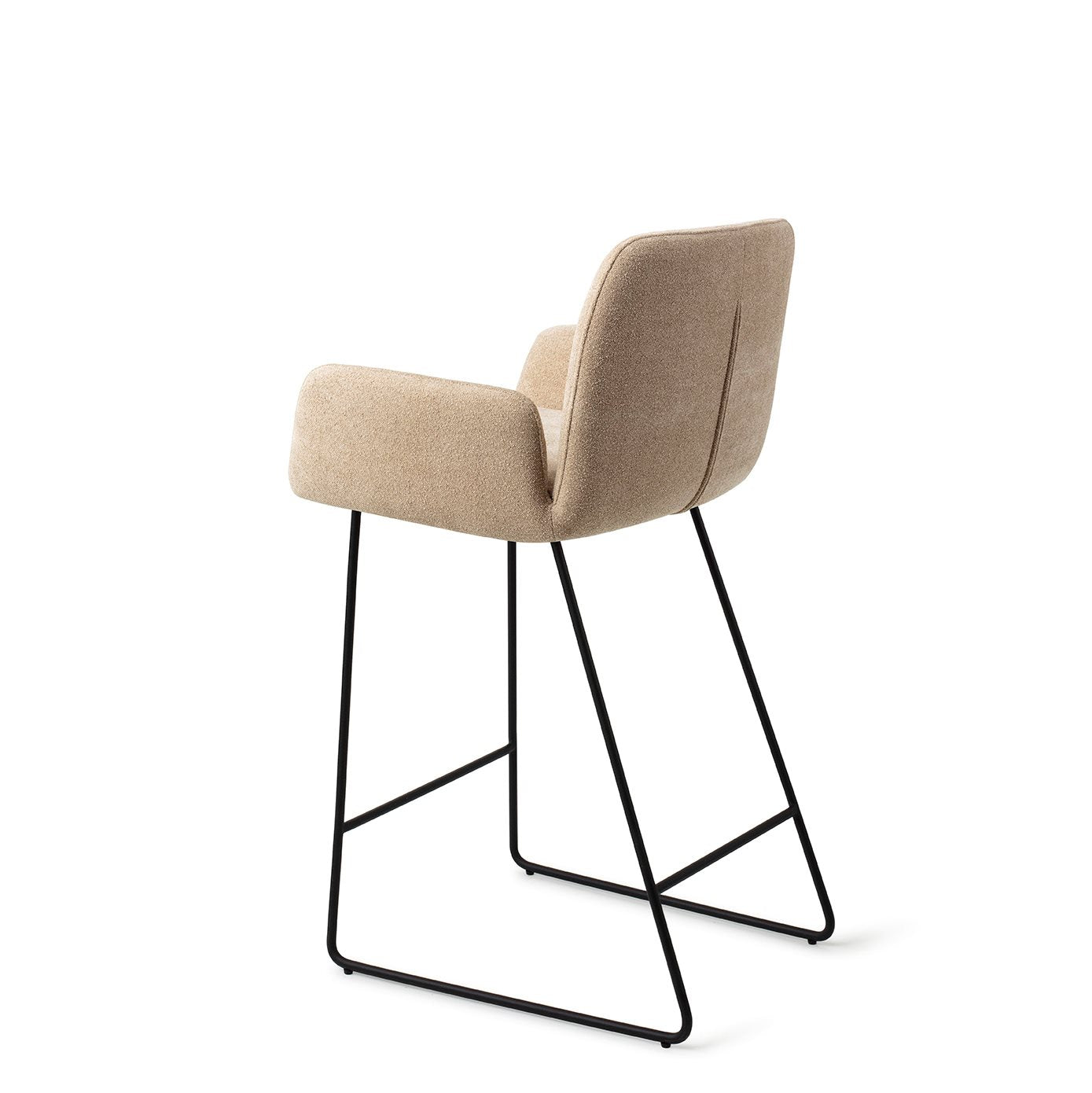 Jesper Home Misaki Funky Fudge Barkruk - Slide Black (L) - KwaliteitWonen.nl