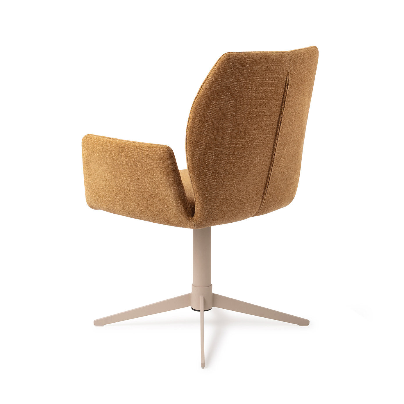 Jesper Home Misaki Honey Harvest Eetkamerstoel - Quad Beige - KwaliteitWonen.nl