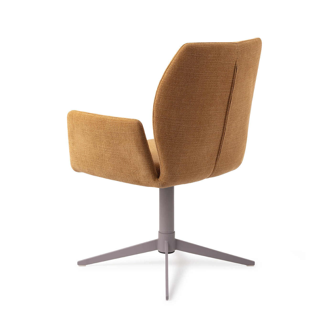 Jesper Home Misaki Honey Harvest Eetkamerstoel - Quad Grey - KwaliteitWonen.nl