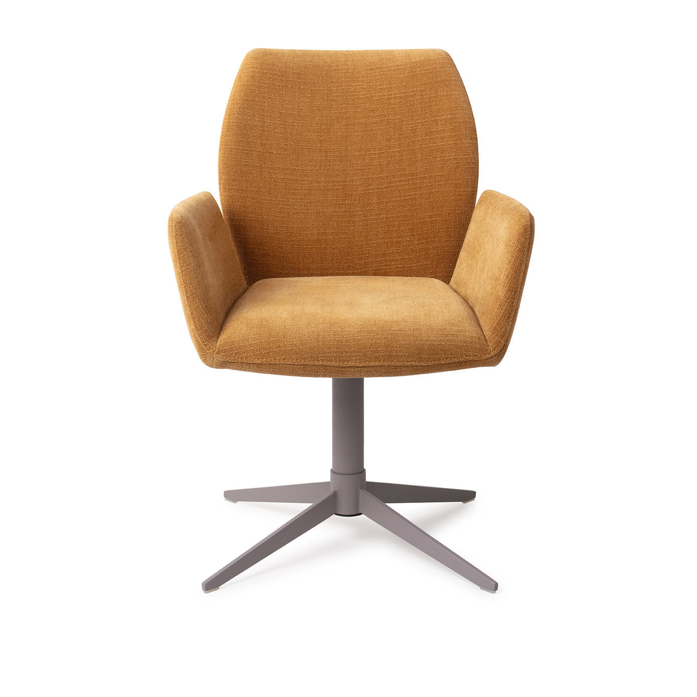 Jesper Home Misaki Honey Harvest Eetkamerstoel - Quad Grey - KwaliteitWonen.nl