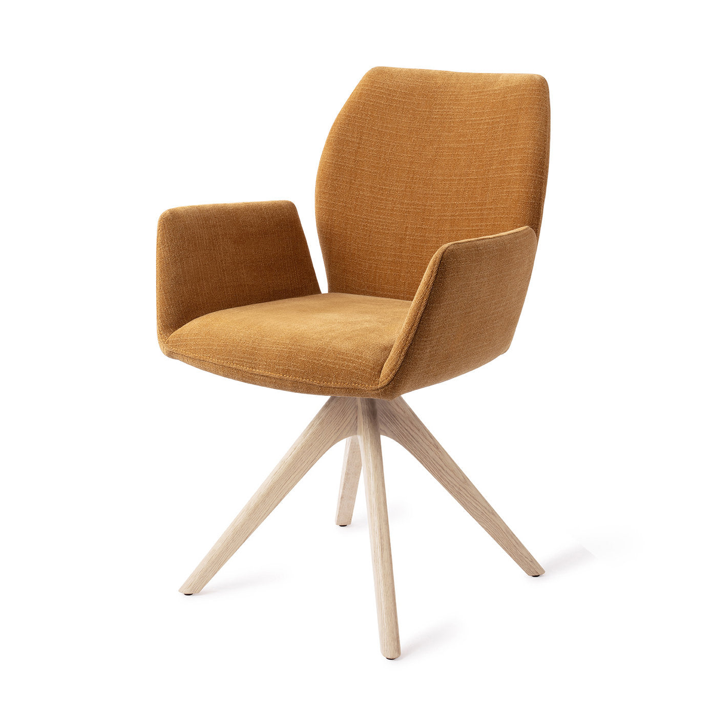 Jesper Home Misaki Honey Harvest Eetkamerstoel - Revolve Oak Bleach - KwaliteitWonen.nl