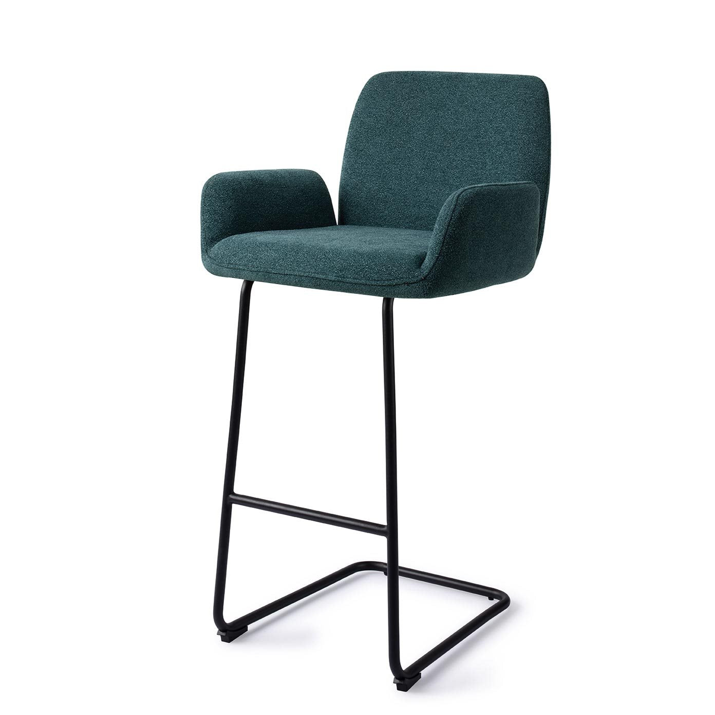 Jesper Home Misaki Merry Mermaid Barkruk - Arch Black (H) - KwaliteitWonen.nl