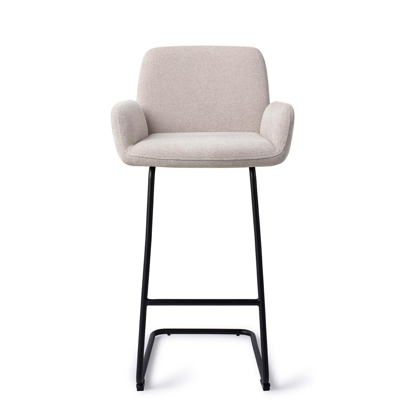Jesper Home Misaki Pretty Plaster Barkruk - Arch Black (H) - KwaliteitWonen.nl