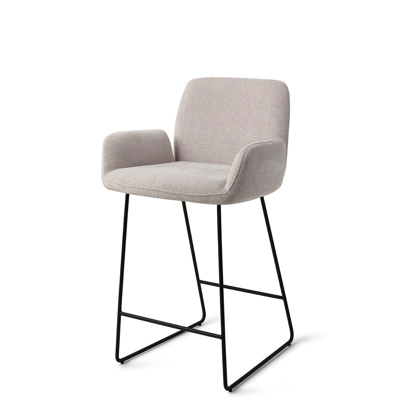 Jesper Home Misaki Pretty Plaster Barkruk - Slide Black (L) - KwaliteitWonen.nl
