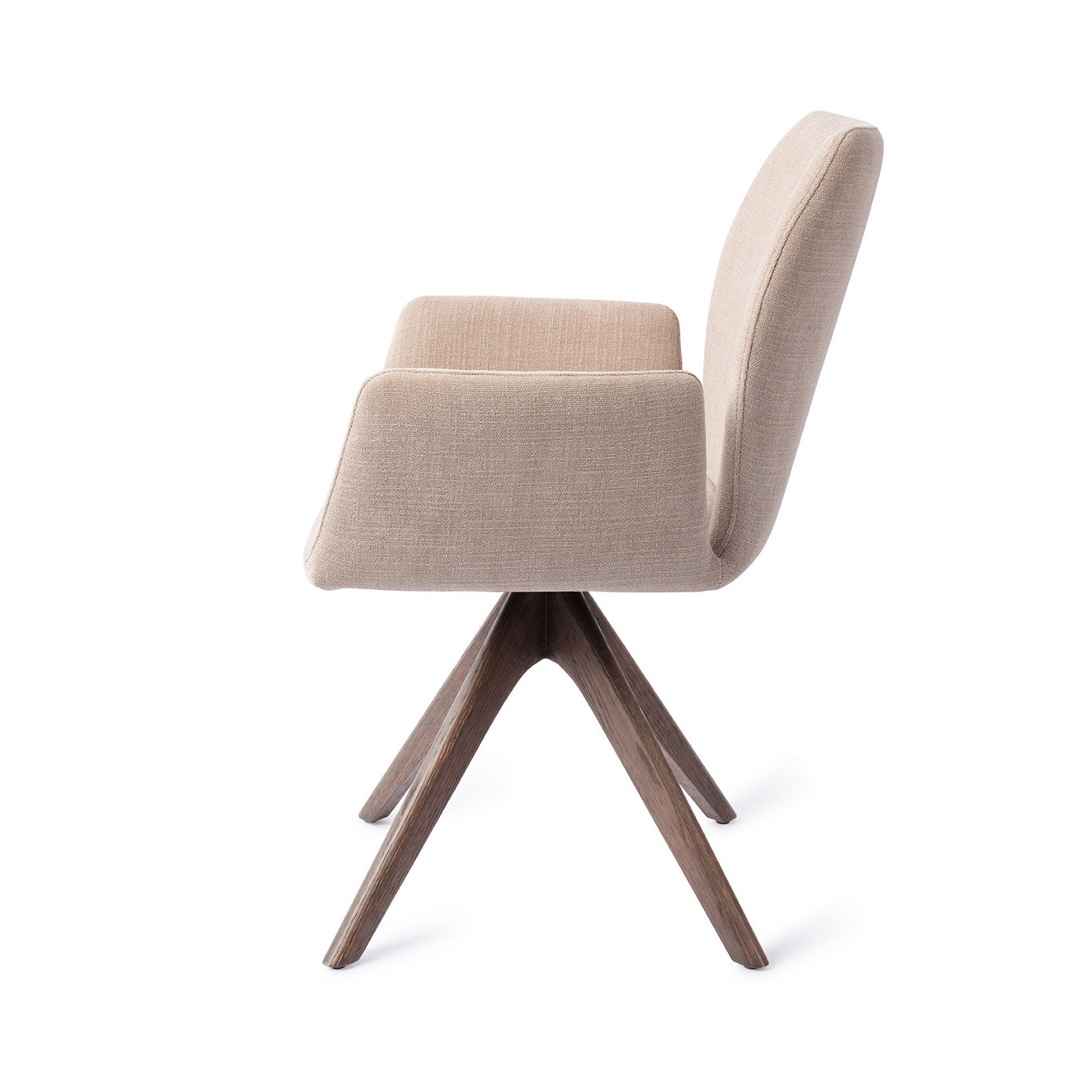Jesper Home Misaki Sand Strand Eetkamerstoel - Revolve Oak Walnut - KwaliteitWonen.nl