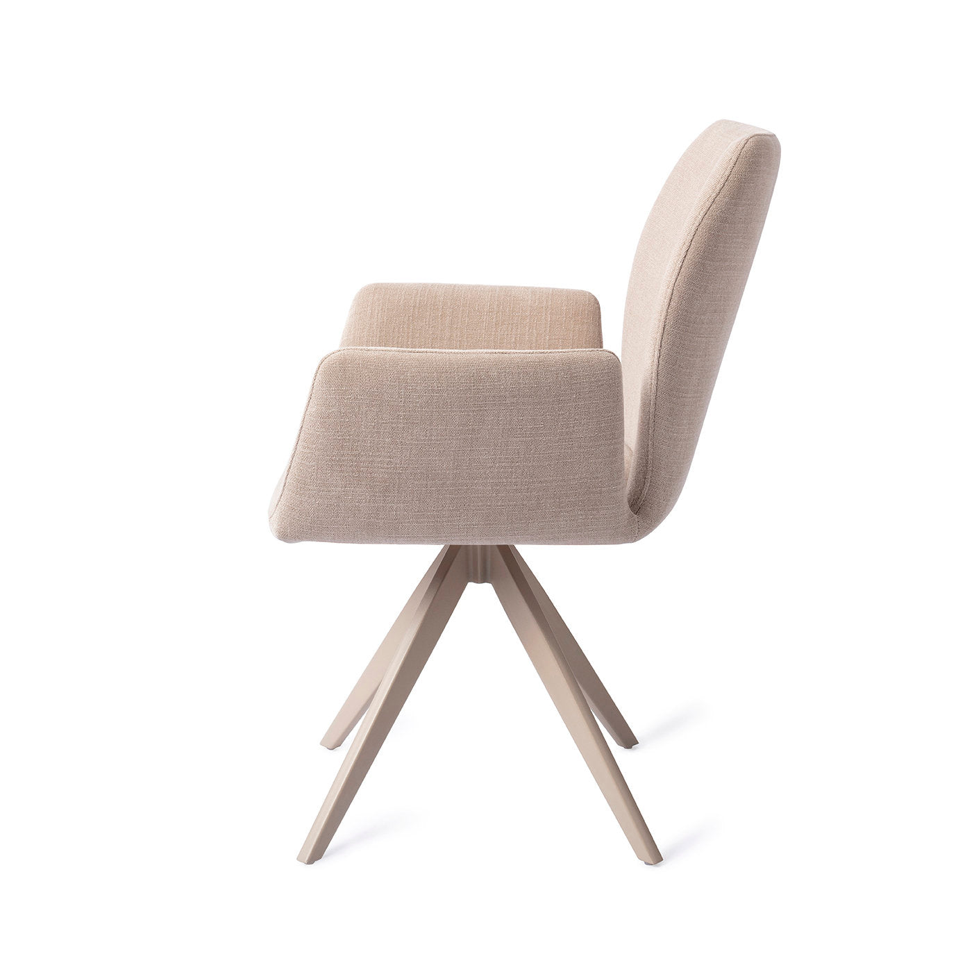 Jesper Home Misaki Sand Strand Eetkamerstoel - Turn Beige - KwaliteitWonen.nl
