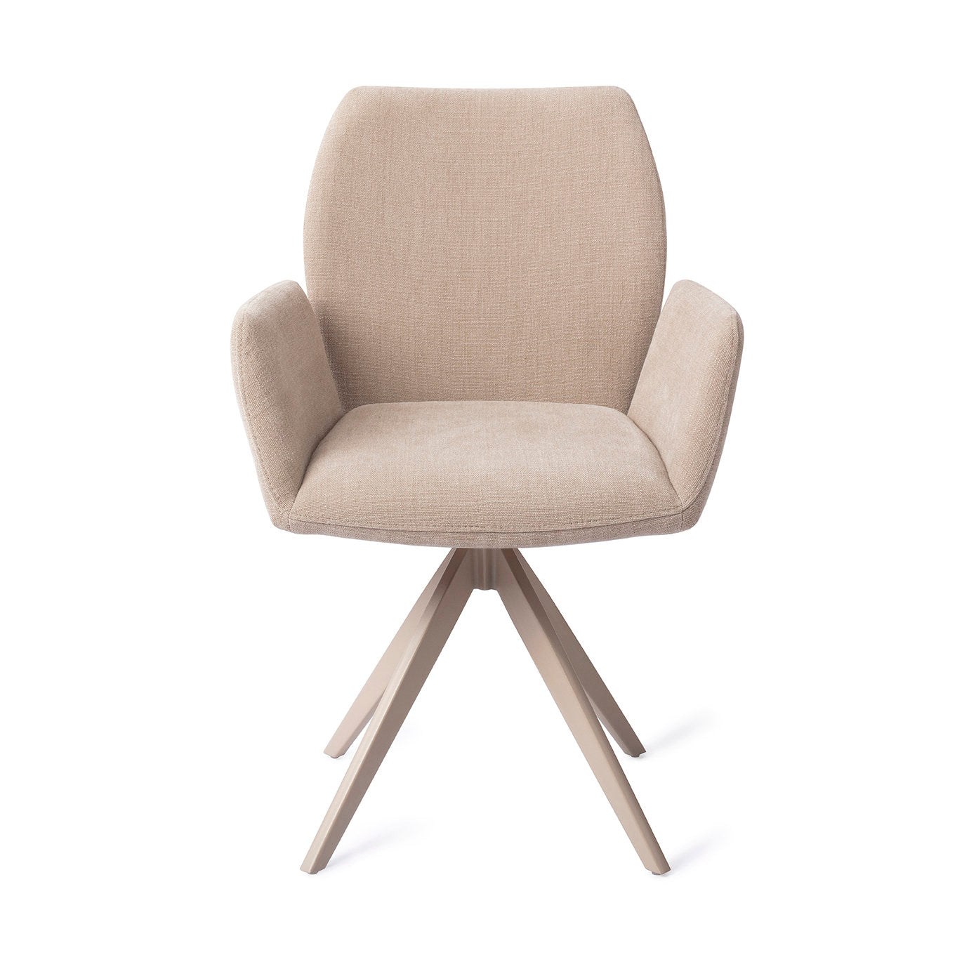 Jesper Home Misaki Sand Strand Eetkamerstoel - Turn Beige - KwaliteitWonen.nl