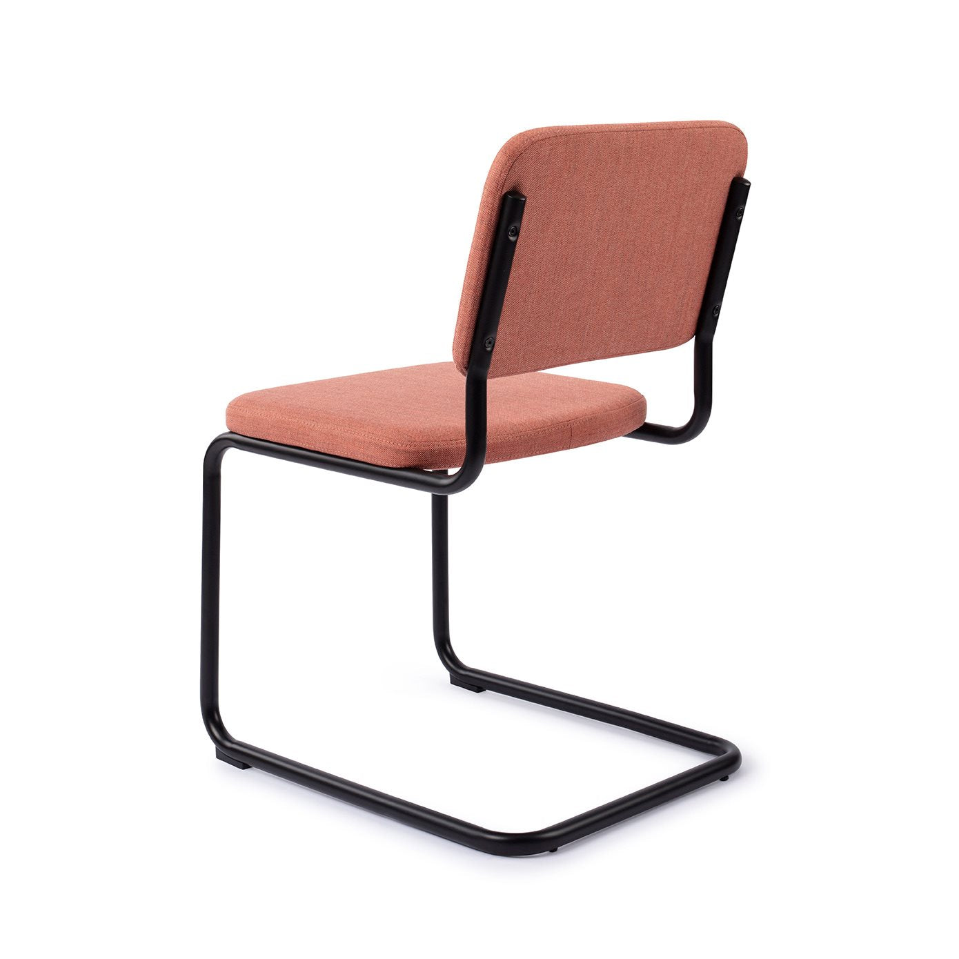 Jesper Home Mugi Coral Kiss Eetkamerstoel - Black Frame - KwaliteitWonen.nl