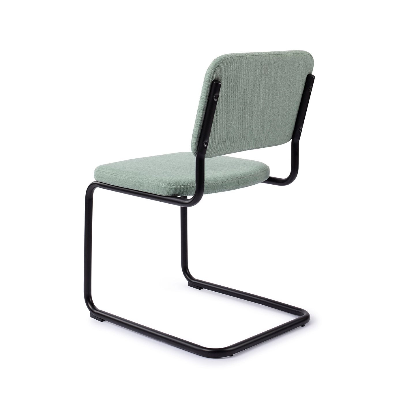 Jesper Home Mugi Spearmint Eetkamerstoel - Black Frame - KwaliteitWonen.nl