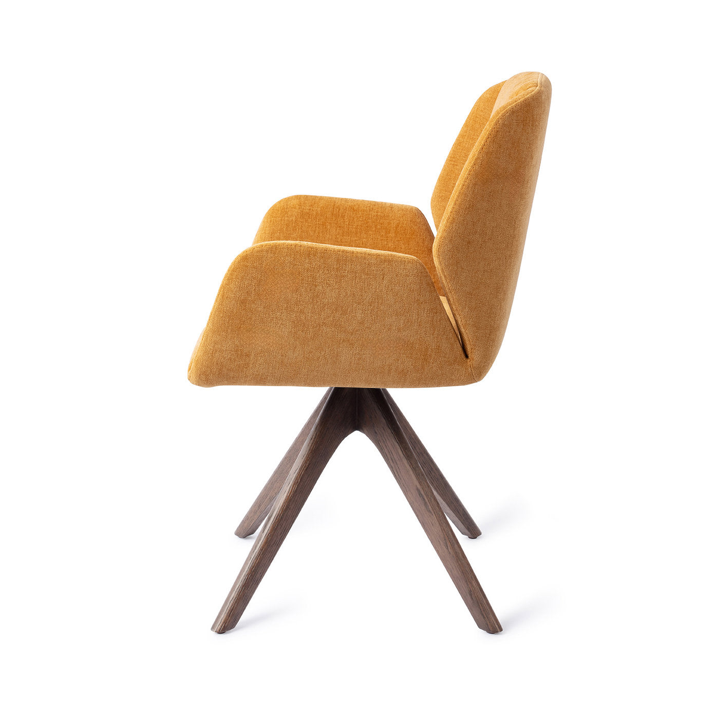 Jesper Home Myoko El Dorado Eetkamerstoel - Revolve Oak Walnut - KwaliteitWonen.nl
