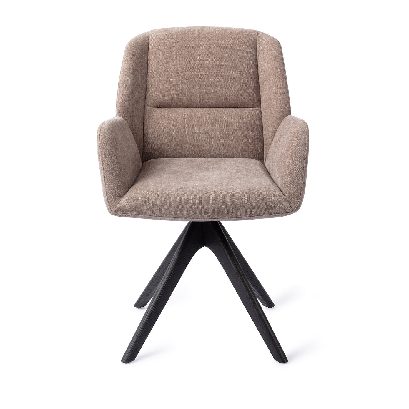 Jesper Home Myoko Greystones Eetkamerstoel - Revolve Oak Black - KwaliteitWonen.nl