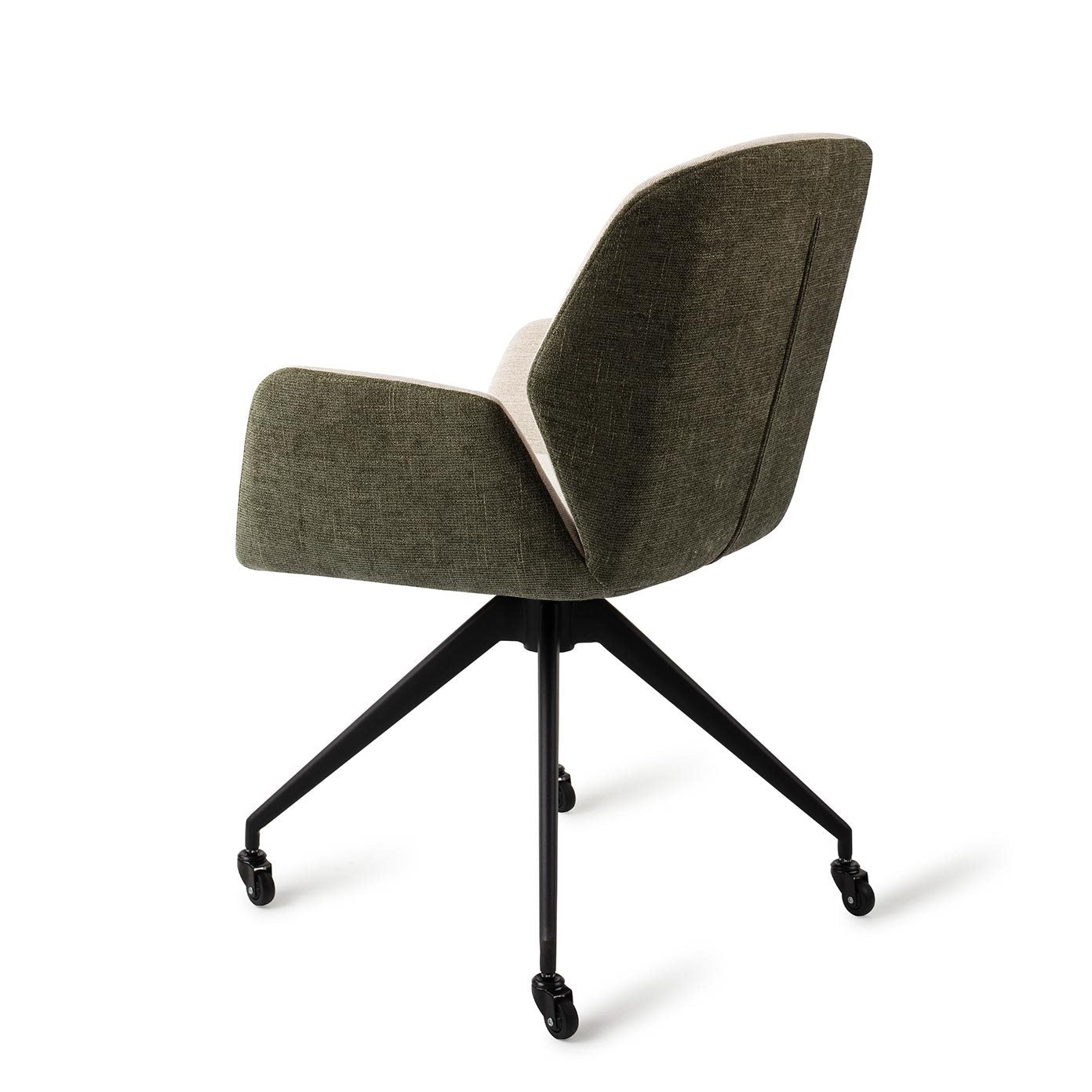 Jesper Home Myoko Popeye Eetkamerstoel - Glide Black - KwaliteitWonen.nl