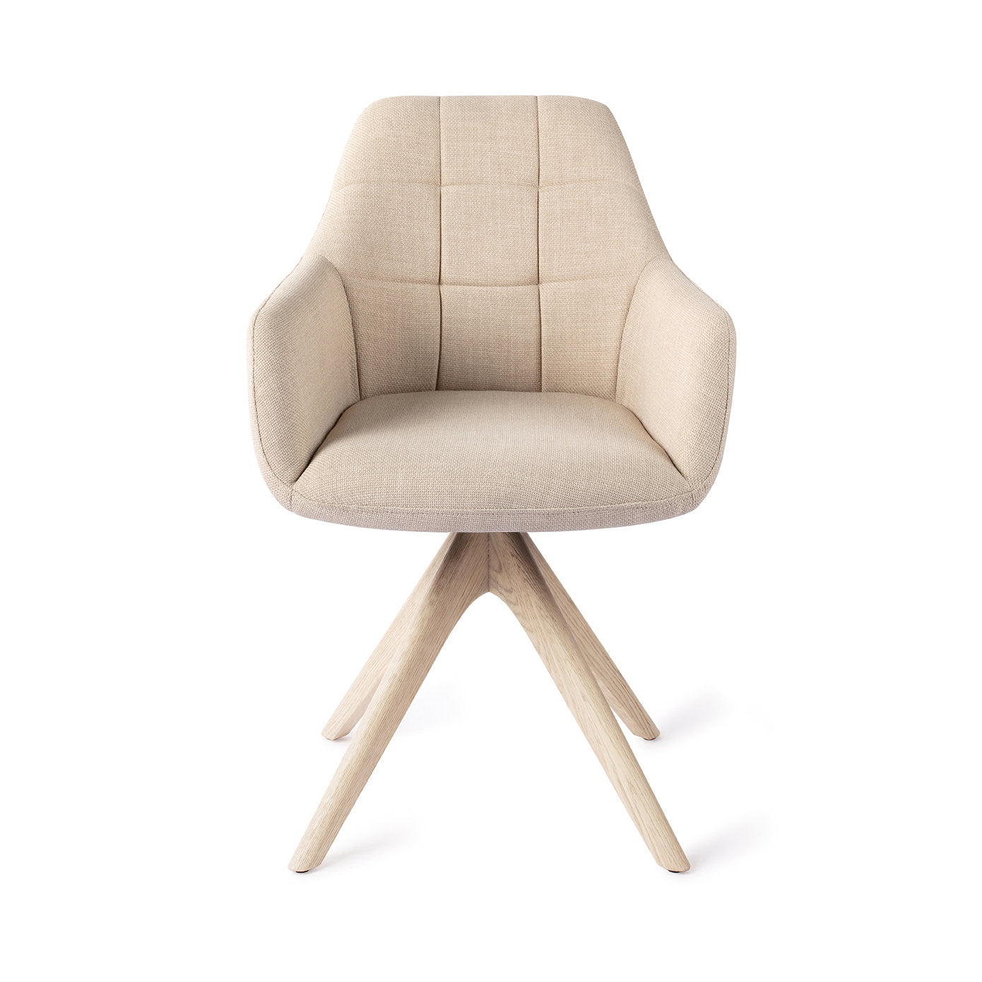 Jesper Home Noto Overnight Oats Eetkamerstoel - Revolve Oak Bleach-Kwaliteitwonen.nl