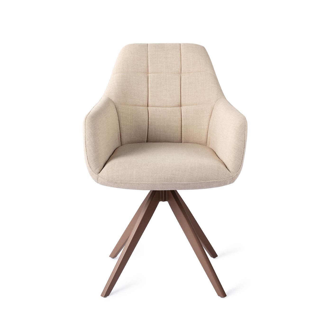 Jesper Home Noto Overnight Oats Eetkamerstoel - Turn Brown - KwaliteitWonen.nl