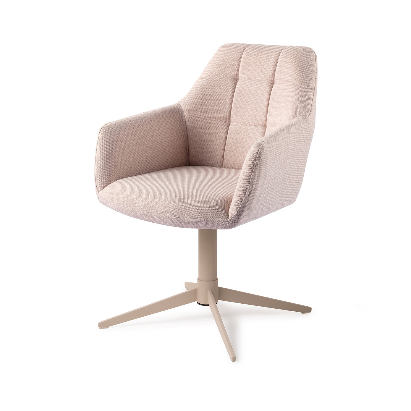 Jesper Home Noto Petal Pink Eetkamerstoel - Quad Beige - KwaliteitWonen.nl