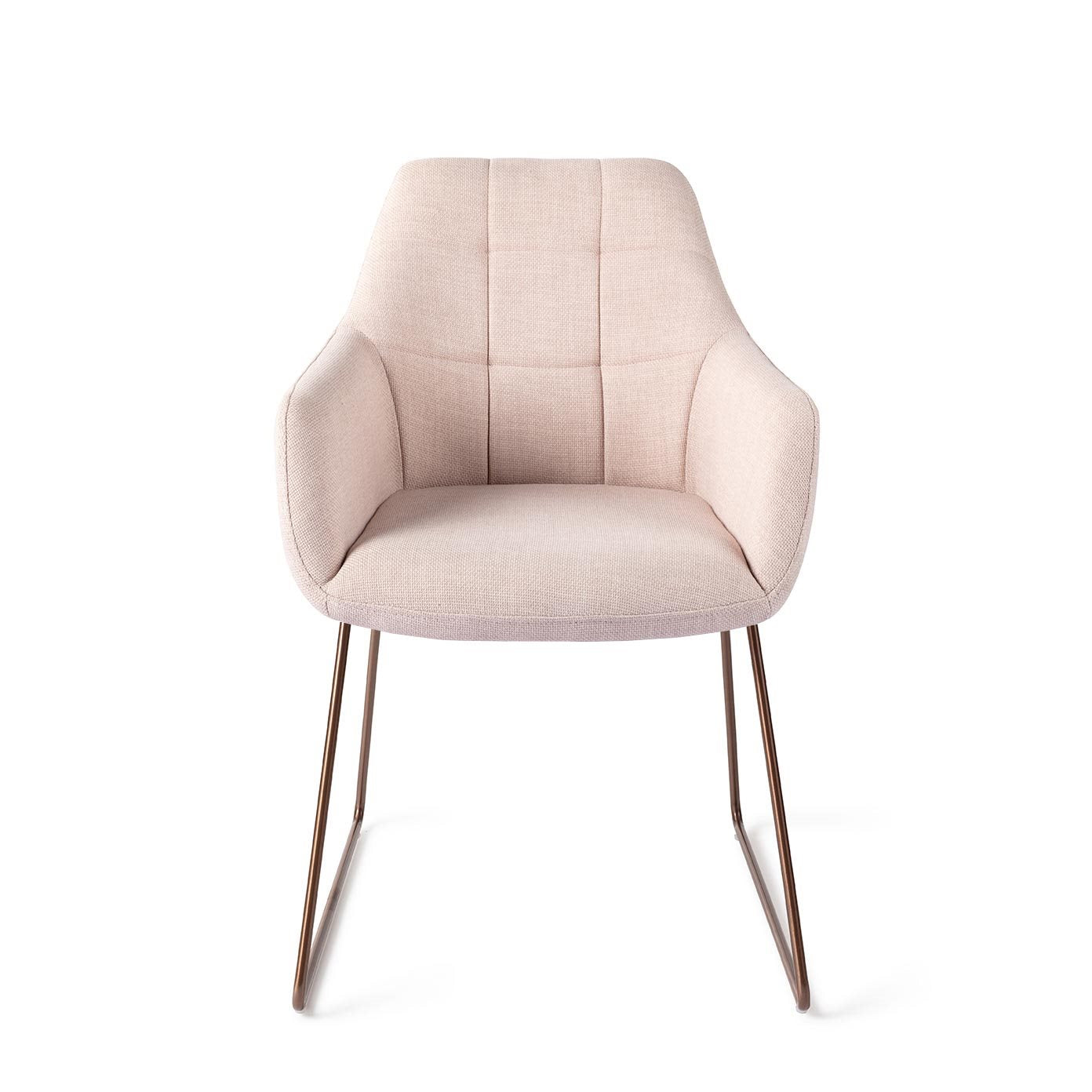 Jesper Home Noto Petal Pink Eetkamerstoel - Slide Rose - KwaliteitWonen.nl