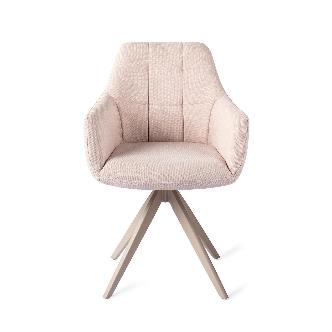 Jesper Home Noto Petal Pink Eetkamerstoel - Turn Beige - KwaliteitWonen.nl