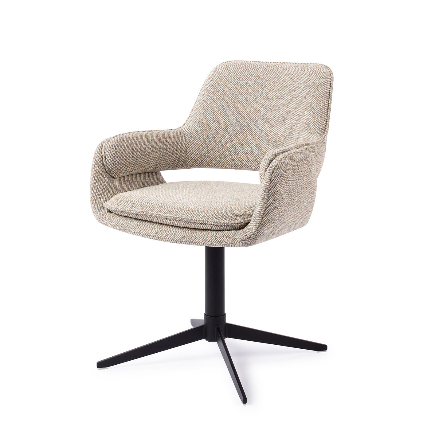 Jesper Home Oketo Beige Haze Eetkamerstoel - KwaliteitWonen.nl