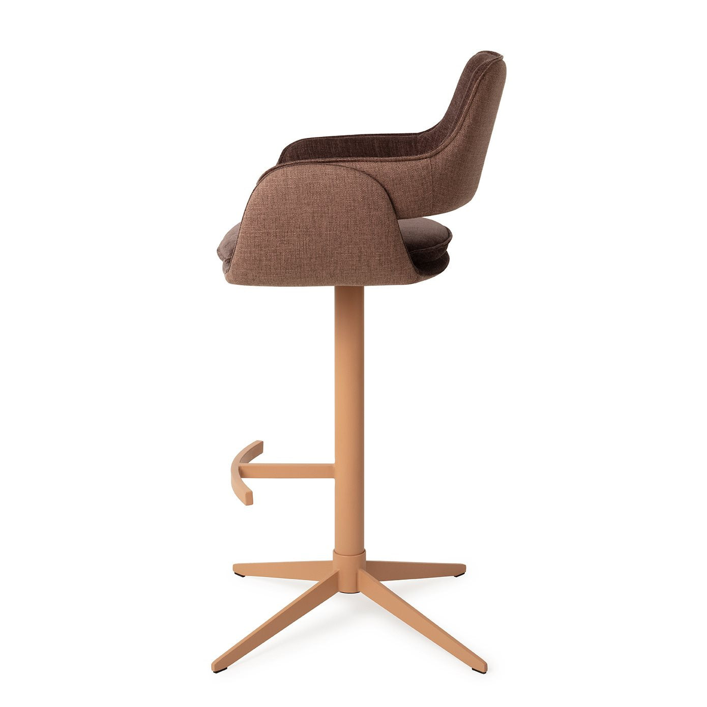 Jesper Home Oketo Chestnut Chase Barkruk (H) - KwaliteitWonen.nl