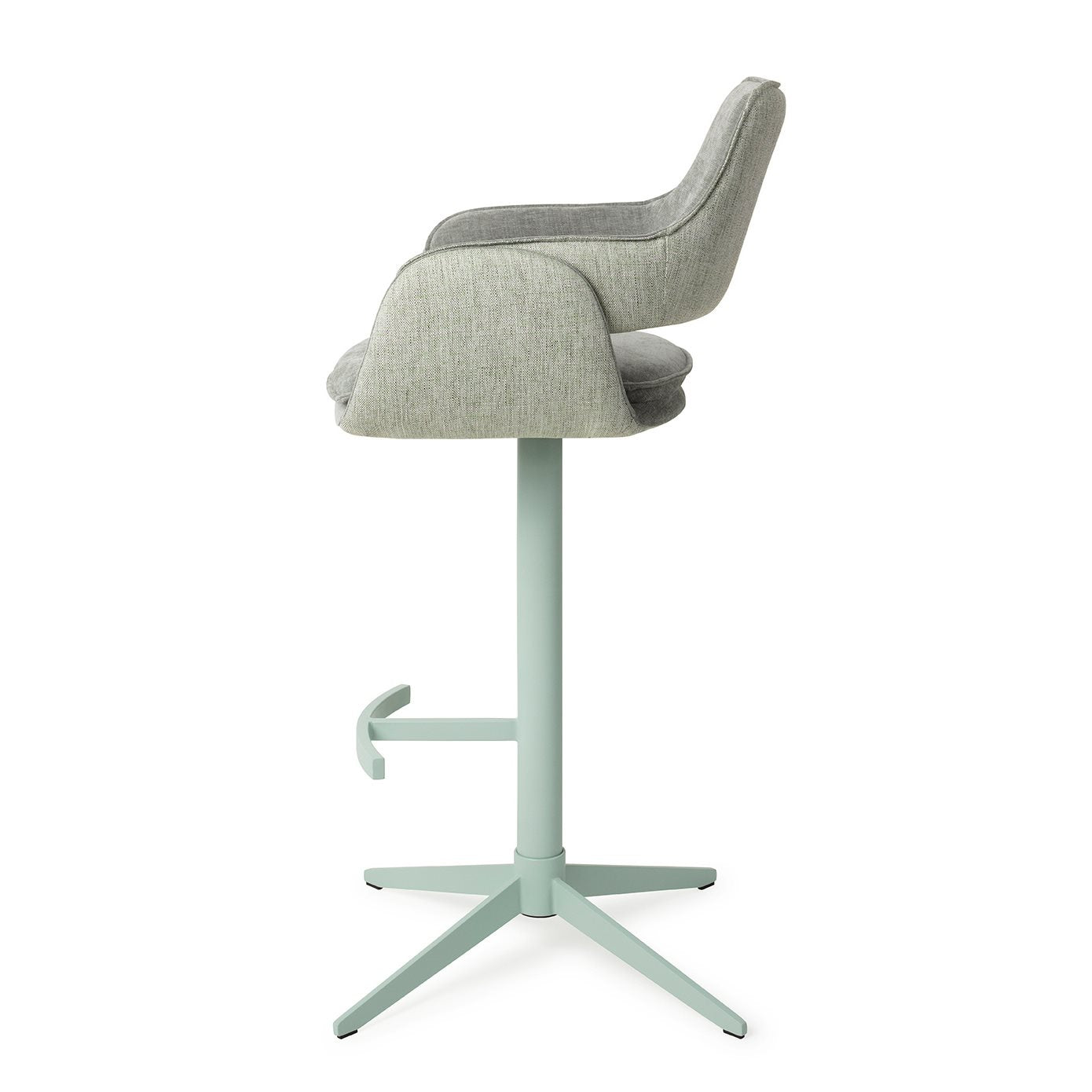 Jesper Home Oketo Green Midori Barkruk (H) - KwaliteitWonen.nl