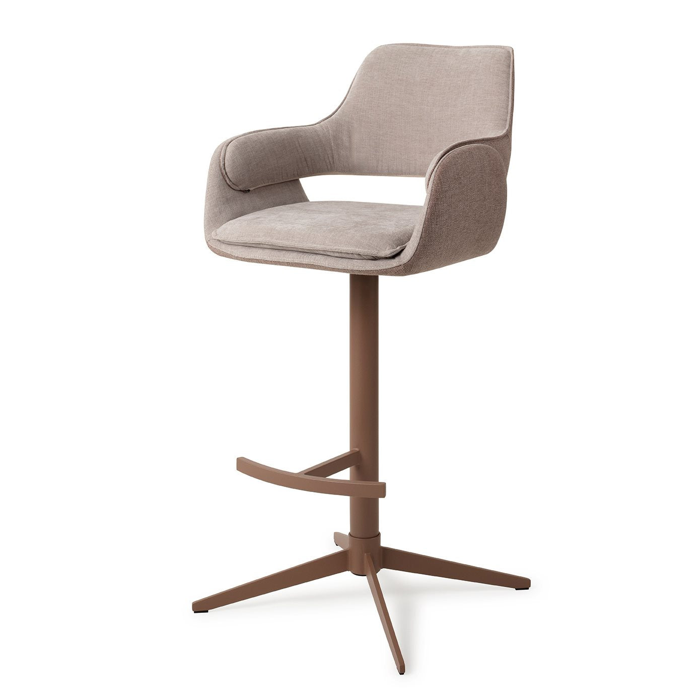 Jesper Home Oketo No Grey Mouse Barkruk (H) - KwaliteitWonen.nl