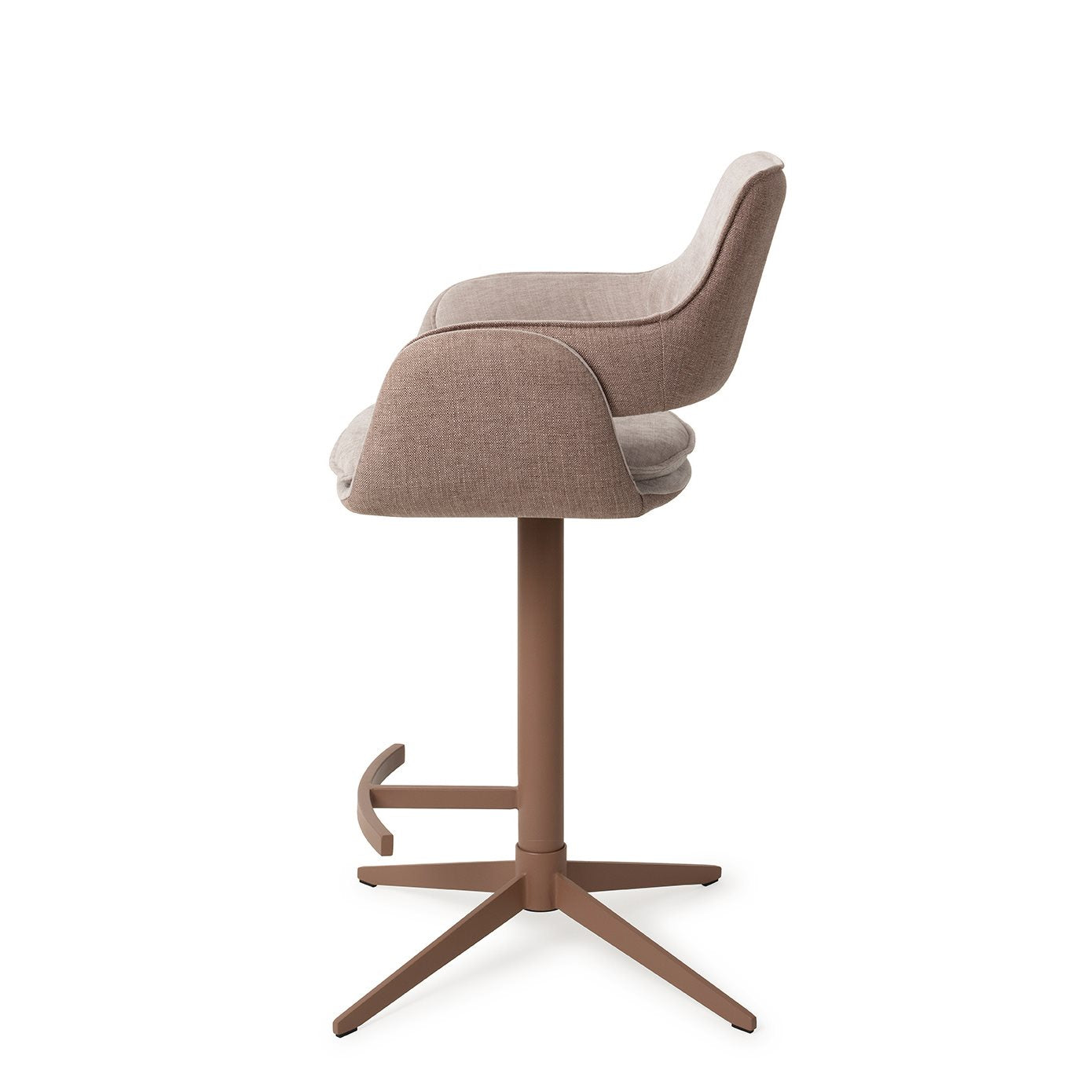 Jesper Home Oketo No Grey Mouse Barkruk (L) - KwaliteitWonen.nl