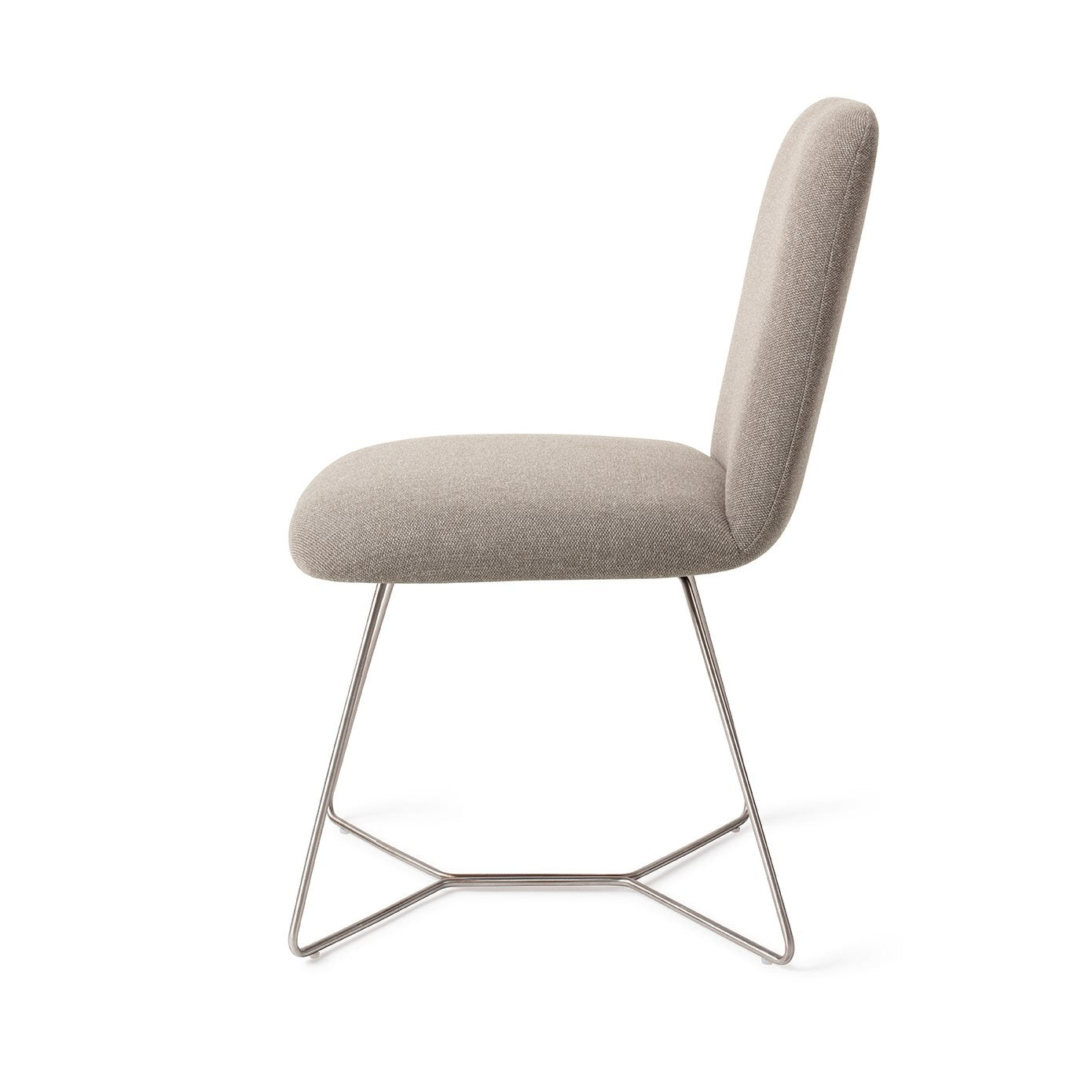 Jesper Home Taiwa Foggy Fusion Eetkamerstoel - Beehive Steel - KwaliteitWonen.nl