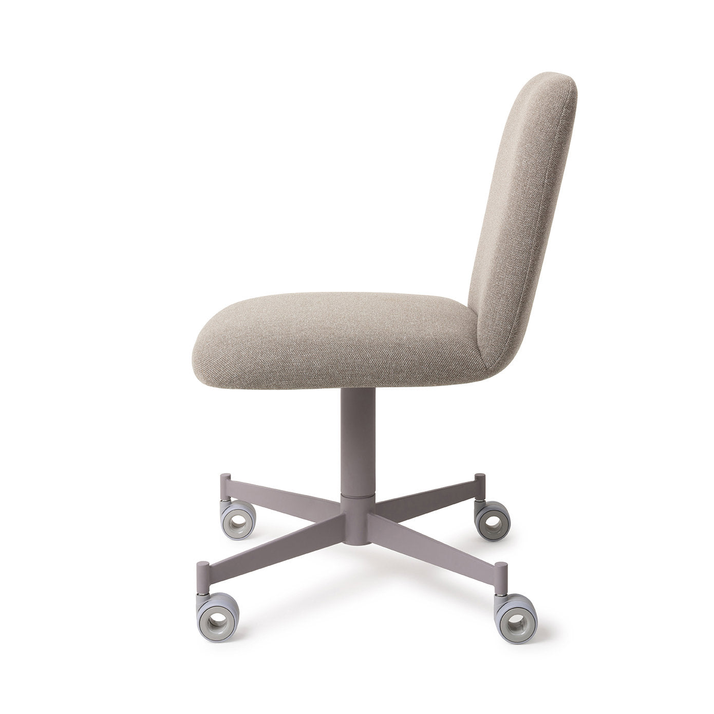 Jesper Home Taiwa Foggy Fusion Eetkamerstoel - Caster Grey - KwaliteitWonen.nl