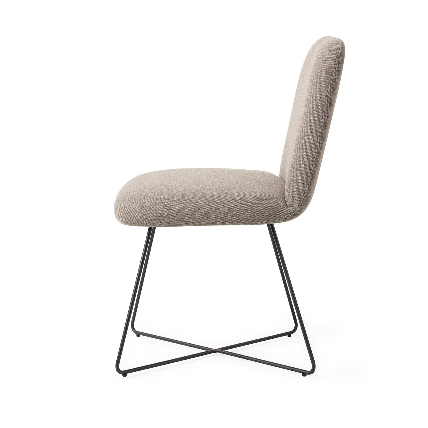 Jesper Home Taiwa Foggy Fusion Eetkamerstoel - Cross Black - KwaliteitWonen.nl